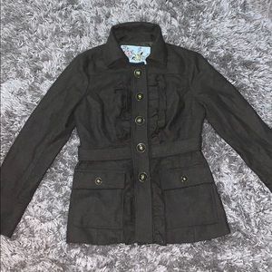 Anthropology Tabitha women’s olive green coat